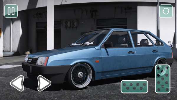 Driving Car Simulator VAZ 2109 screenshot 4