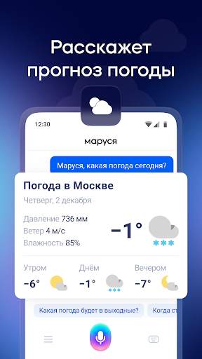 Маруся — голосовой помощник скриншот 3