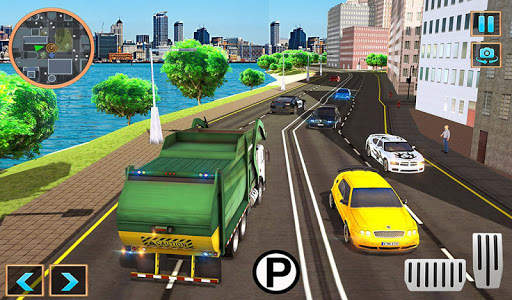 Garbage Truck Driving Simulator: Truck Driver Game screenshot 10