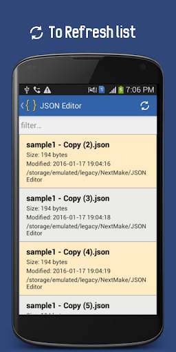 JSON Editor 3 تصوير الشاشة
