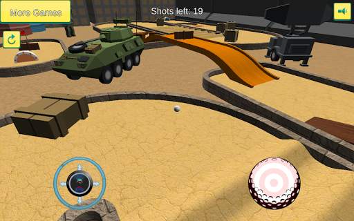 Mini Golf: Military screenshot 3