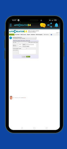 Buat Aplikasi Android - Appcreator24 screenshot 4