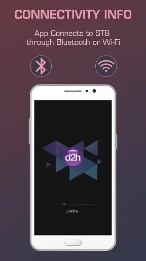 d2h Smart Remote App screenshot 1