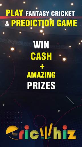 CricWhiz - PLAY Fantasy Cricket & WIN Big Prizes! screenshot 1