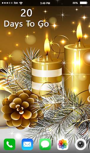 Christmas Countdown Live Wallpaper screenshot 8