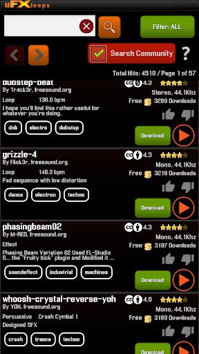 uFXloops Music Studio screenshot 4