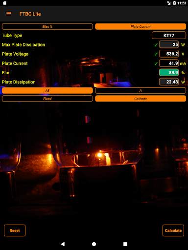 Freedom Tube Bias Calculator Lite screenshot 8