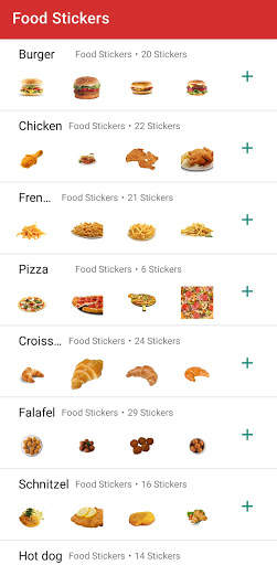 🌮 Food 🥪 Stickers for chatting WA screenshot 4