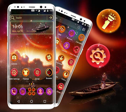 Nebula Launcher Theme screenshot 1