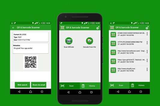 Free QR Code Scanner 2017 , Barcode Scanner screenshot 4