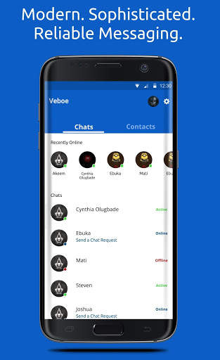 Veboe chat app screenshot 2