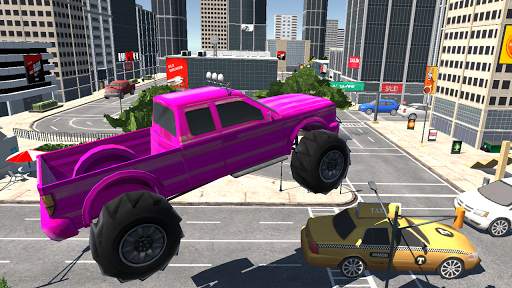 Monster Truck - Car destruction स्क्रीनशॉट 3