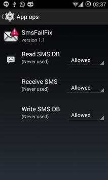 SMS Fail Fix screenshot 3