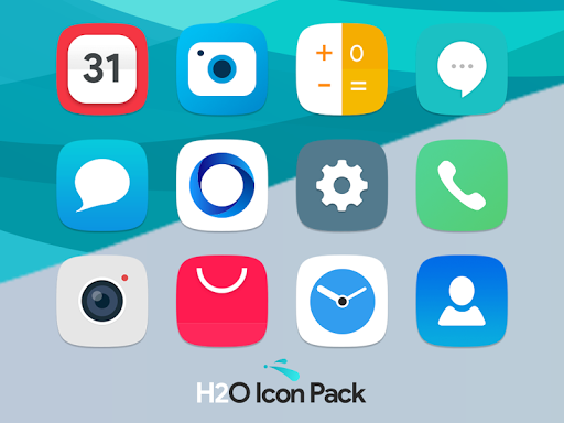 H2O Free Icon Pack 2 تصوير الشاشة