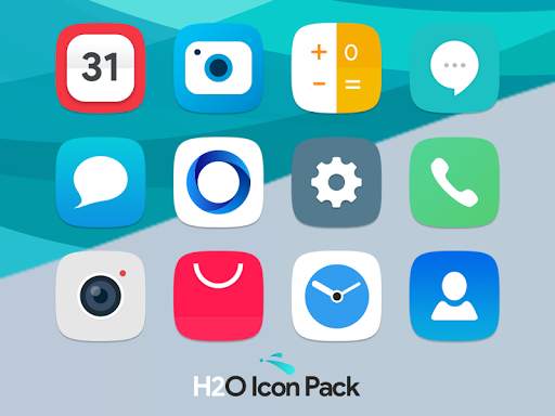 H2O Free Icon Pack 2 تصوير الشاشة