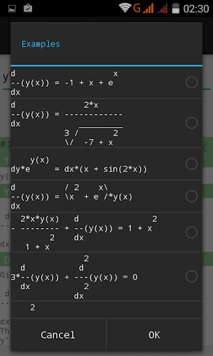 OLD Differential Eq [see new in description below] screenshot 2