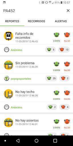 Transapp: horarios de buses en línea y metro screenshot 6