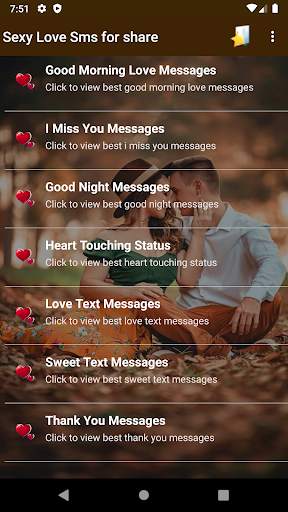 Sexy Love SMS for share screenshot 4