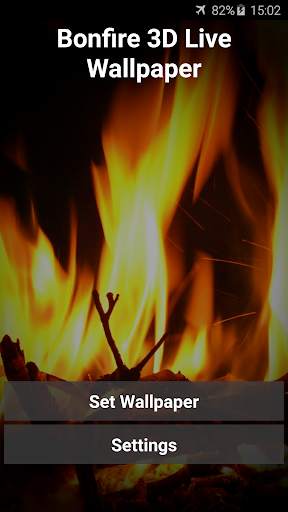 Bonfire Video Live Wallpaper screenshot 1