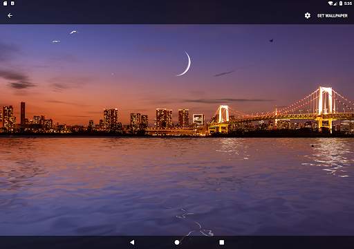 Moon Over Water Live Wallpaper screenshot 17