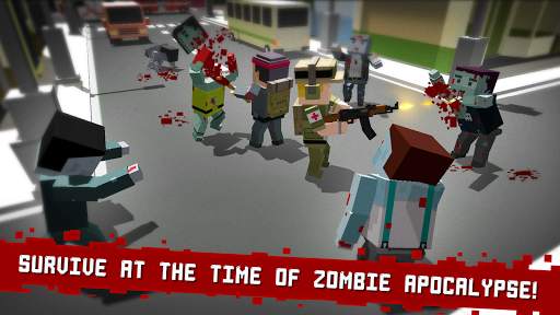 Cube Z (Pixel Zombies) 1 تصوير الشاشة