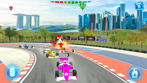 Extreme Formula Car Racing : Ramp Car Stunts screenshot 3