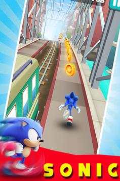 Subway Sonic Run Dash screenshot 1