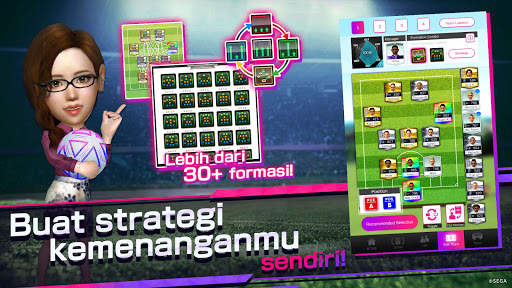 SEGA Pocket Club Manager screenshot 1