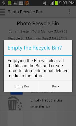 Photo Recycle Bin screenshot 7