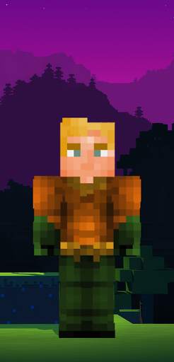 Aquaman Skin for Minecraft screenshot 6