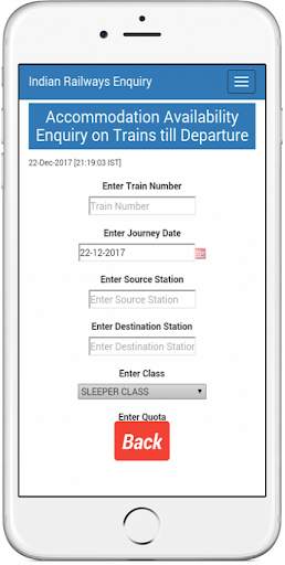 Live Train Status, PNR Status of Indian Rail screenshot 4