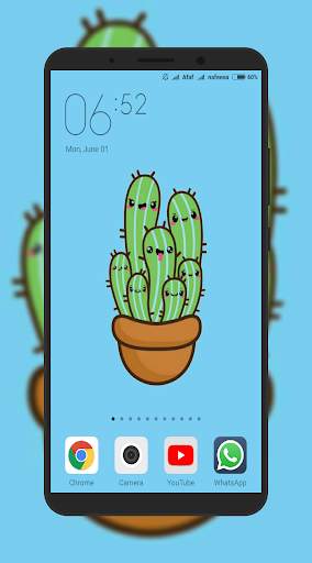 Cactus Cute Wallpaper screenshot 2