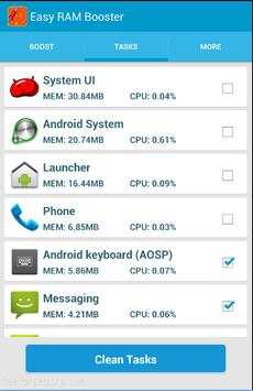 Ram Booster Clean screenshot 3
