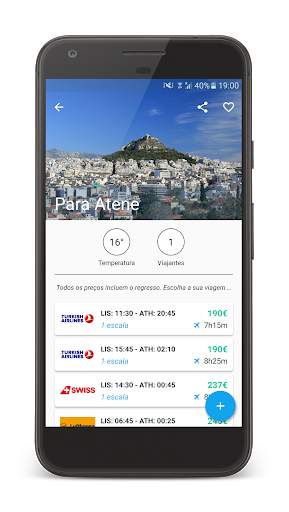 Clickbye, Inspiração de Viagem screenshot 4