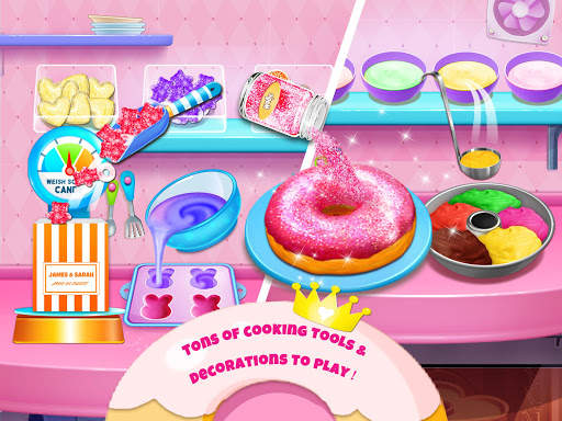Sparkle Princess Candy Shop - Glitter Desserts! screenshot 4