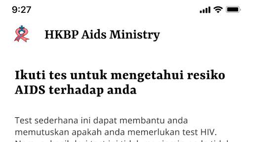 Cek Status HIV screenshot 6