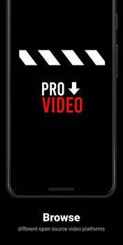 Pro Video Downloader : Download videos and clips screenshot 1