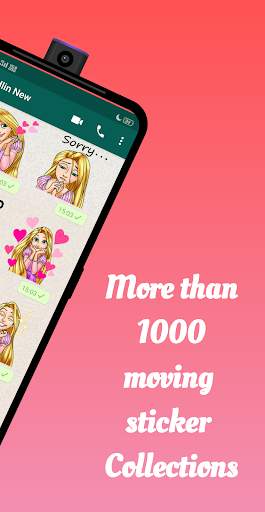 🥰 Moving Sticker - Animated Stickers for whatsapp screenshot 8