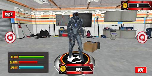 flying Super Iron Hero : Warrior of Crime City स्क्रीनशॉट 4