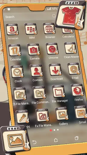 Music Instruments Theme Launcher screenshot 2
