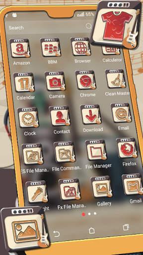 Music Instruments Theme Launcher screenshot 2