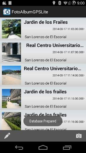 PhotoAlbum GPS Lite screenshot 2