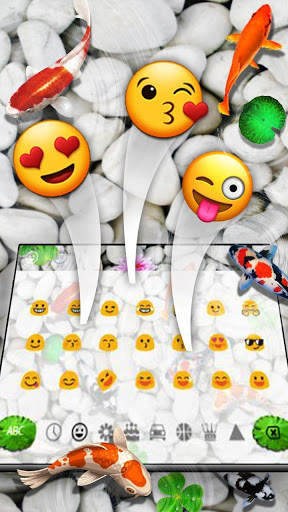 Koi Fish Keyboard Theme screenshot 3