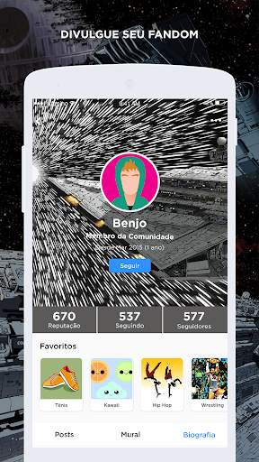 Galáxias Amino para Star Wars Fãs screenshot 3