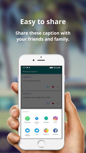 Caption for Instagram and facebook Photos screenshot 6