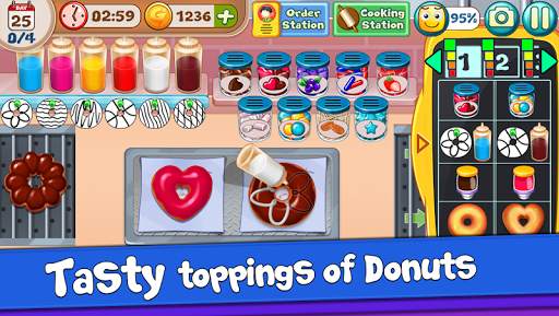 Donut Truck - Cafe Kitchen Cooking Games screenshot 5