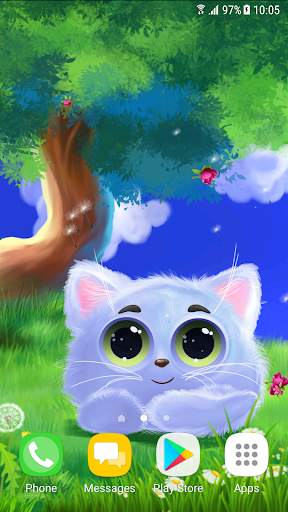 Animated Cat Live Wallpaper screenshot 3