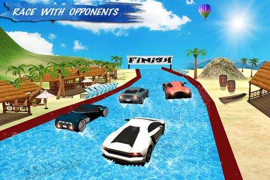 Water Slide Sports Cars Extreme Stunts screenshot 15