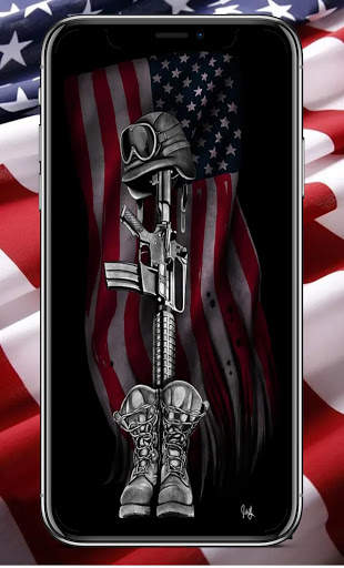 American Flag Wallpaper screenshot 1