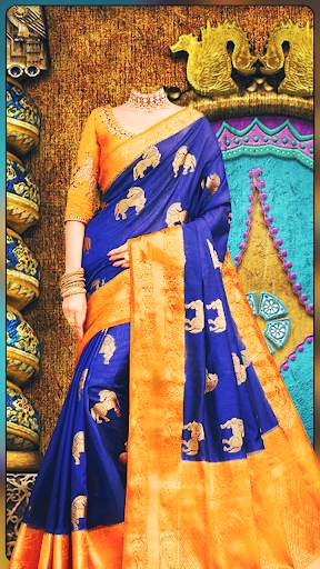 Saree Photo Editor 2023 : Girl screenshot 2